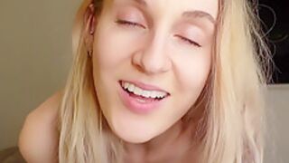 Vanessa Cage - Amateur Blonde Gives Pov Blowjob