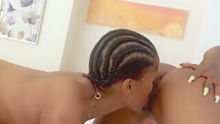 Amateur Black Ebony Real Lesbian Friends Head To A Hotel To Satisfy Their Lust For Cunt