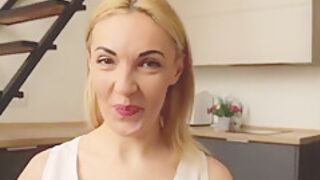 Deepthroat Blowjob And Cum In Mouth Teach - Gina Monelli