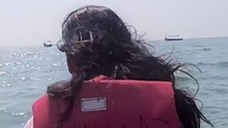 Fuck In The Sea On Boat With Bigger Cock