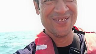 Fuck In The Sea On Boat With Bigger Cock