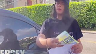 Uber Sex En Bucaramanga, Mia Montielth Chupa Y Folla Con Su Primer Cliente - Sara Films 7 Min