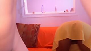 Black Girl Sucks On Her White Boyfriends Cock Then Rid