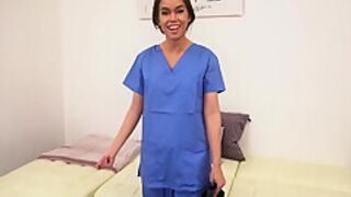 Naked Pinay Nurse Stretched Out By Big Dick - Angelina Moon