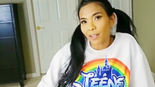 Pinay teen 18+ Sucks And Fucks Stepdaddy For Money