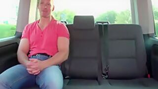 Huge Boobs - Pick-up Minx Shakes Her Butt And Oozes Out Cum In The Van 7 Min