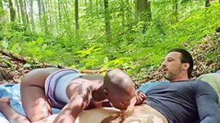 German Skinny Black teen 18+ At Amateur Fuck In Forest