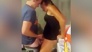 Collegue Fucks Wife In The Garage