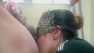 Masked Pinay Blowjob