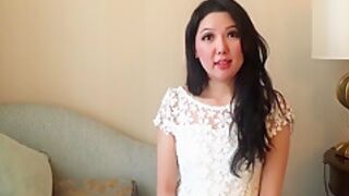 18-year-old Ameliya From Kazakhstan Masturbates With A Vibrator