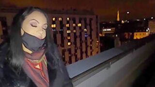 The Beautiful Uruguayan Fucked In Public In Front Of The By 2 Strangers! - Katrina Moreno And Eiffel Tower