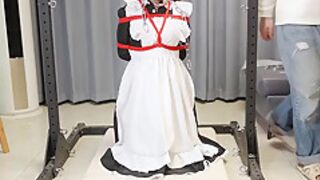 Chinese Maid Completely Restrained