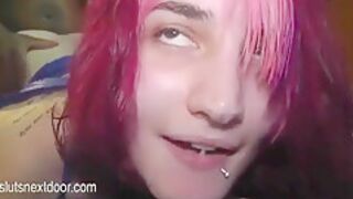 Rainbow Hair Pawg Loves Bbc In Her Ass