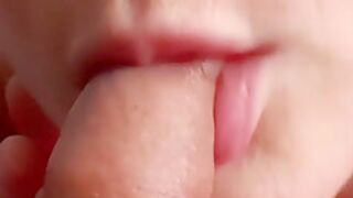 Late Night Face Fuck & Foreskin Nibble With Hot Milf