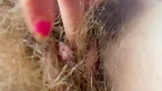 10 Minutes Of Hairy Pussy In Your Face