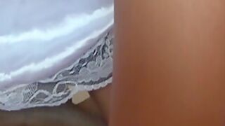 Horny Asian Maid Cant Resist Strangers Big Cock