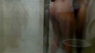 Part1 Sex In The Bathroom With A Big Couple Big Ass And Big Dick