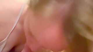 Blonde Sucks N Fucks Cream Pie Ending