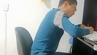 My Stepmom Helps Me With My Homework And With A Super Blowjob Big Tits Cum On The