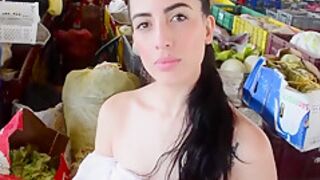 teen 18+ Latina Pov Sex On Lunch Break - Karol Higuita