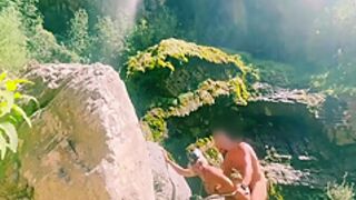 Outdoor Fuck Under A Waterfall