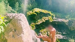 Outdoor Fuck Under A Waterfall