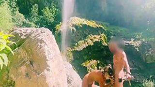 Outdoor Fuck Under A Waterfall