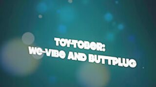 Toy Tober We Vibe And Butt Plug - Sex Movies Featuring Niarossxxx