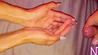 Cum Hand Lotion - Sex Movies Featuring Niarossxxx