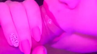 Gentle Close-up Blowjob With Cum In Mouth