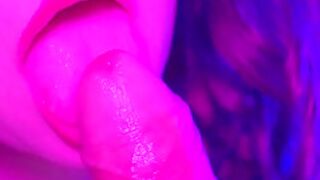 Gentle Close-up Blowjob With Cum In Mouth