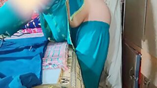 Indian Bhabhi Having Sex With Stepbrother While She Pressing Clothes