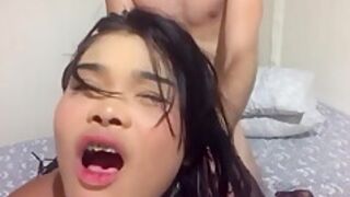 Thai teen 18+ Give Blowjob, Deepthroat, Anal, Rimjob