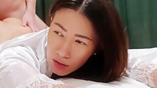 Asian Stepmom Is Tired And Asks You To Help Her Relax - Asian Milf