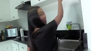 Beautiful Asian teen 18+ Tricked Into Fucking Boss On Camera