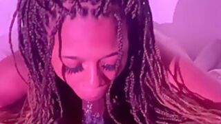 Ebony Thot Suck Dick Sloppy And Getting Fucked By Bbc