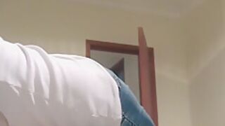 Amateur Ebony Hotelroom Surprise For White Big Cock Tourist