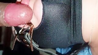 Amateur Ring Gag Fuck