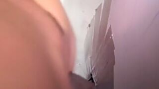 teen 18+ Blonde Fucked By A Black Cock In Gloryhole