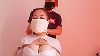 Chinese Chairtied Gagged