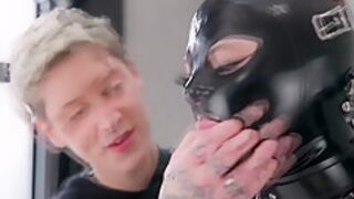 Latex Tied Orgasm