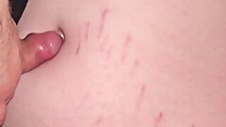 Belly Button - Fuck And Cum Into Her Navel