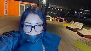 A Pretty Arab From Suburb Gets Fucked In Public And In Anal