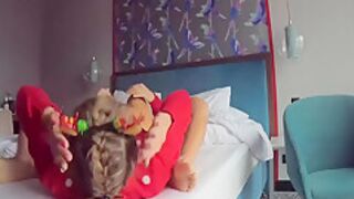 Mateo Owiak, Yuli Owiak And Owiaks In Getting Fucked In A Christmas Sweater Is Gift I Could Ask For 9 Min