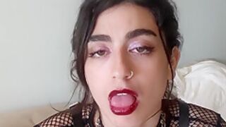 Dumb Ahegao Cum Slut