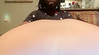 Sucking Big Black Cock Face Shot