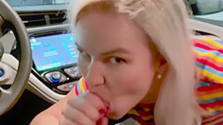 Blonde MILF Blowjob