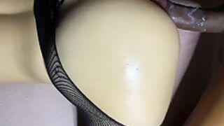 Big Booty Amateur teen 18+ Bounces Her Ass On A Big Black Cock!