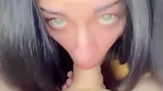 Frintteza - Green Eye Contact Pov Blowjob And Fuck