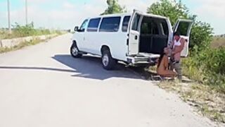 Fucked Doggy In Van - Adrian Maya